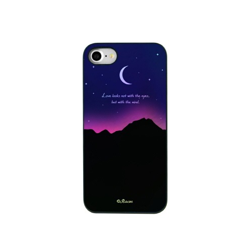 iPhone SE (第3世代) ケース カバー Dparks Twinkle Case オーロラムーンライト [iPhone SE3/SE2/8/7]