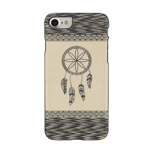 iPhone SE 第2世代 se2 ケース iPhone 8/7ケース 天然木 Man&Wood Premium Dream catcher（マンアンドウッド プレミアム  ドリームキャッチャー）アイフォン カバー 木製