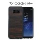 Galaxy S8＋ ケース 天然木 Man&Wood Ebony（マンアンドウッド エボニー）ギャラクシー エス エイト プラス カバー 木製 SC-03J SCV35