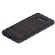 Galaxy S8＋ ケース 天然木 Man&Wood Ebony（マンアンドウッド エボニー）ギャラクシー エス エイト プラス カバー 木製 SC-03J SCV35
