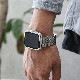 アップルウォッチ ステンレススチール バンド SOLID METAL BAND 交換バンド for Apple Watch 49mm, 46/45/44/42/41/40/38mm (Ultra2/1,Series10-1,SE)