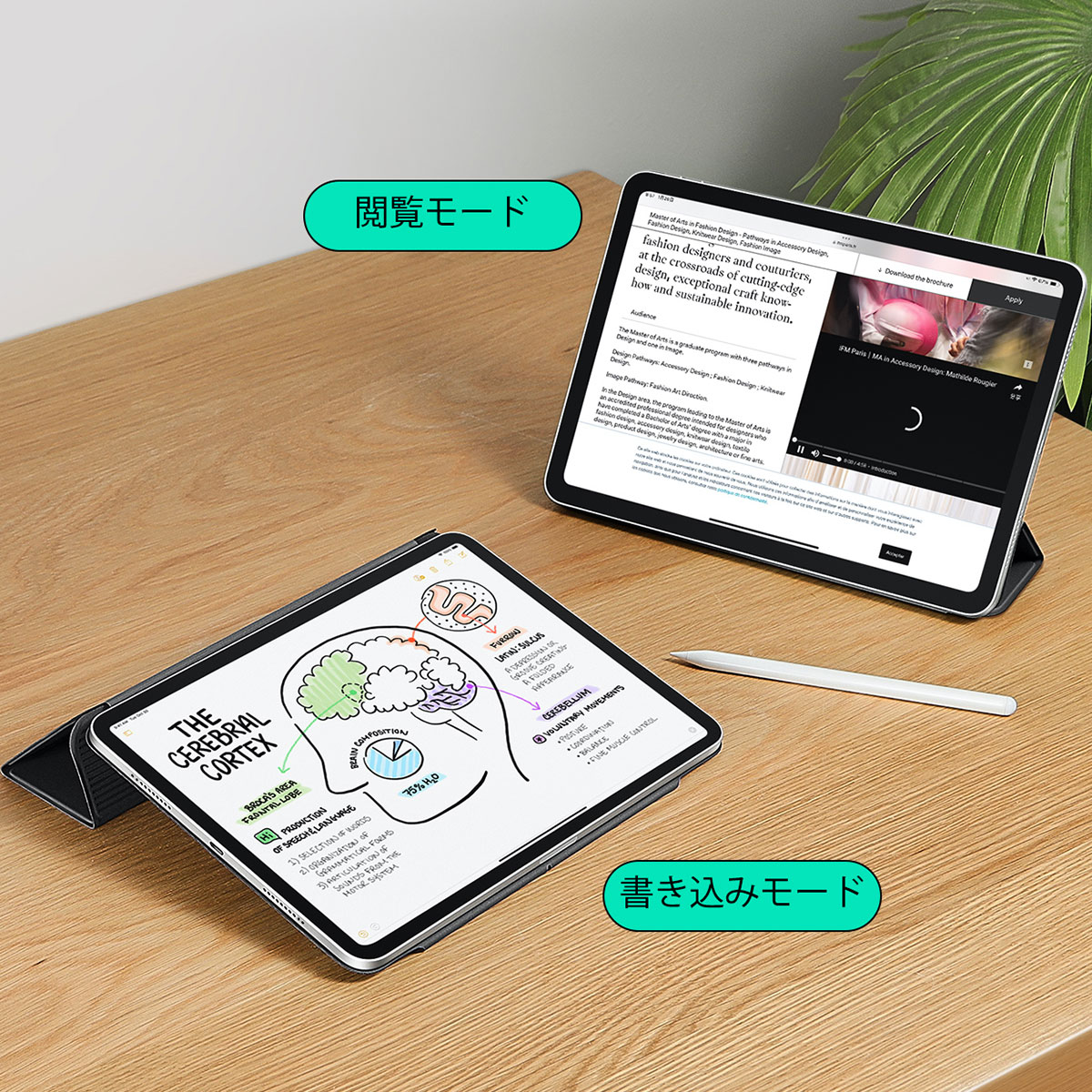 REBOUND マグネット吸着式 Smart Folioケース for iPad mini （A17 Pro/第6世代）