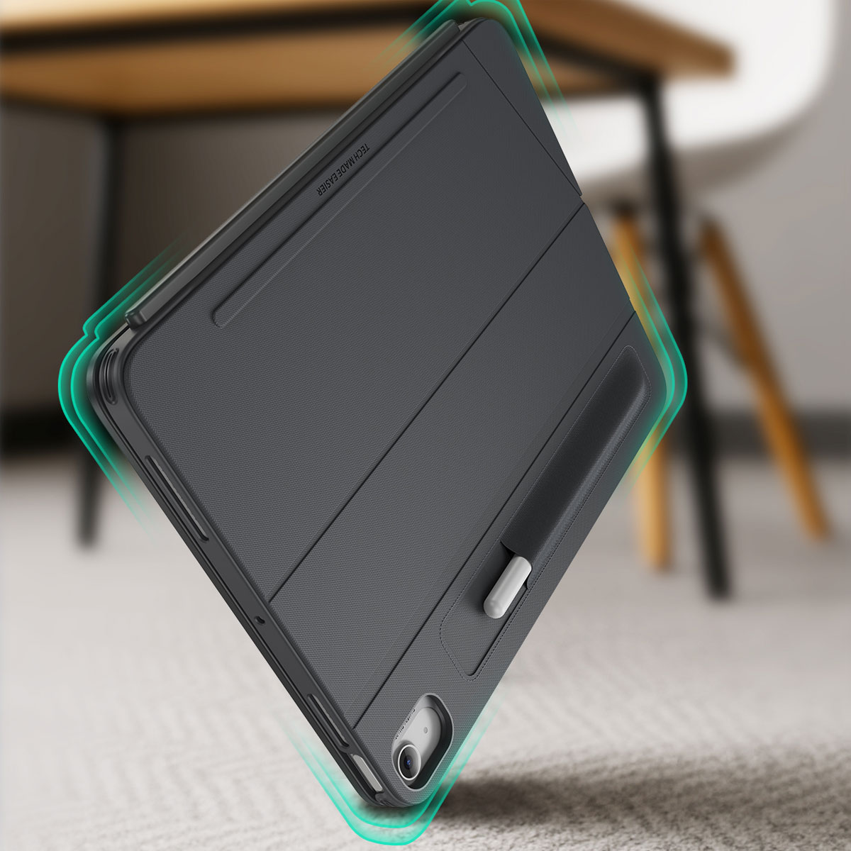 iPad Air 13インチ キーボードケース SHIFTシリーズ ESR SHIFT 着脱式キーボードケース for iPad Air 13インチ (M4/M3/M2
