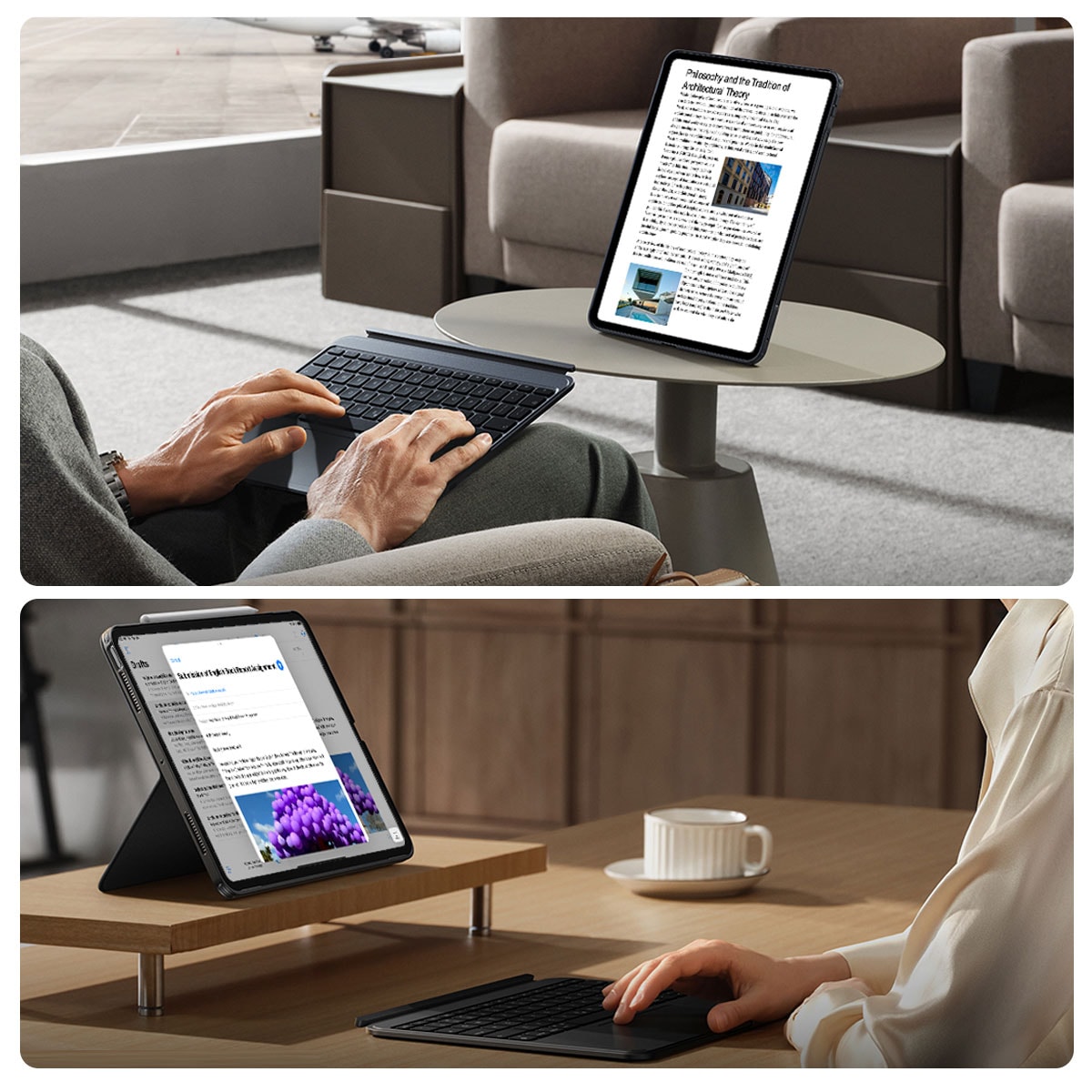 ESR SHIFT 着脱式キーボードケース for iPad Air 13インチ (M4/M3/M2
