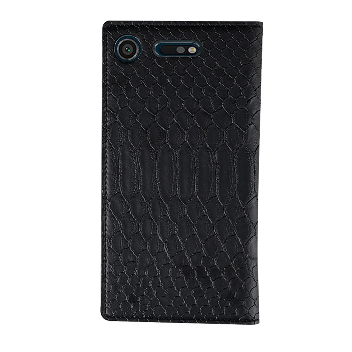 Xperia XZ1 ケース 手帳型 GAZE Matt Python Diary（ゲイズ マットパイソンダイアリー）エクスペリア エックスゼットワン カバー SO-01K SOV36 701SO