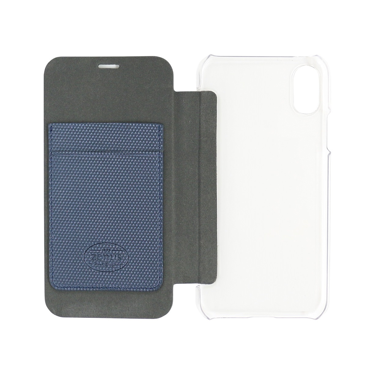 Iphone Xs X ケース Iphone Xr ケース Zenus 背面クリア手帳型ケース Metallic ゼヌス メタリック アイフォン カバー 5 8インチ Mycaseshop 通販