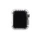 WEARPLANET 保護ケース付きクリアチェーンバンド for Apple Watch 45/44/41/40mm (Series 8-4,SE)