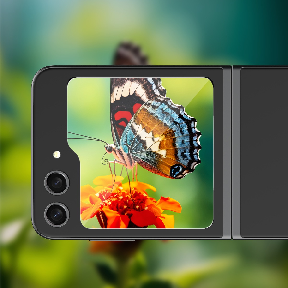 araree CORE フロントディスプレイ用 強化ガラスフィルム（2枚入り）for Galaxy Z Fold5