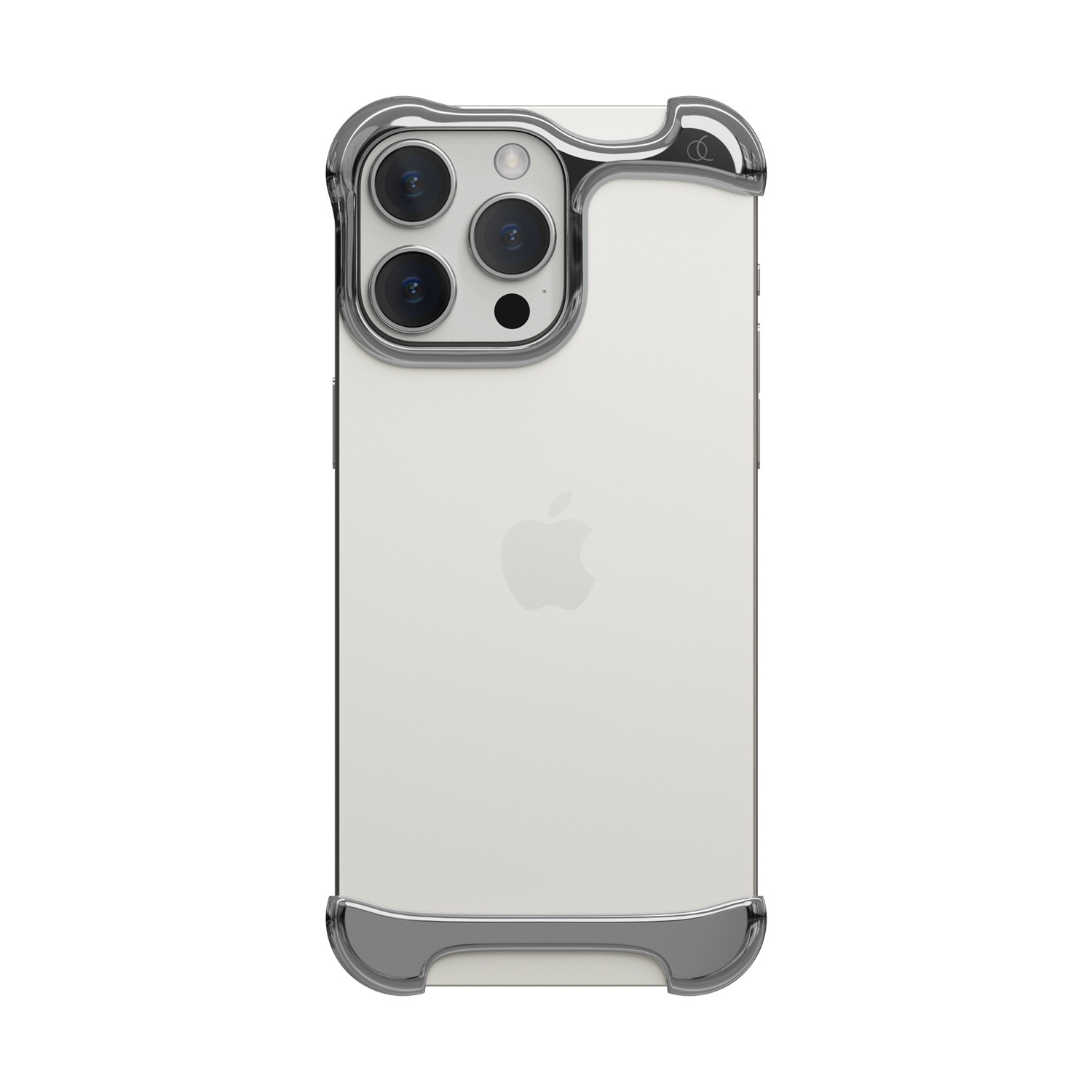 アルミバンパー ケース [ iPhone 16 Pro / 16 Pro Max 用 ] アルミ・ミラーシルバー | アークパルス for iPhone 15 / 15 Pro / 15 Pluse / 15 Pro Max
