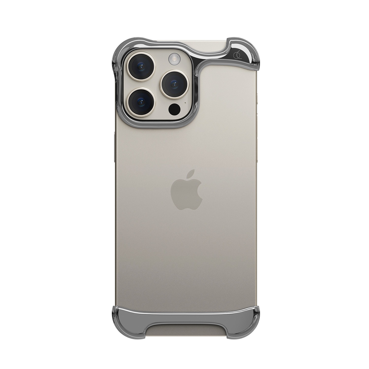 アルミバンパー ケース [ iPhone 16 Pro / 16 Pro Max 用 ] アルミ・ミラーシルバー | アークパルス for iPhone 15 / 15 Pro / 15 Pluse / 15 Pro Max