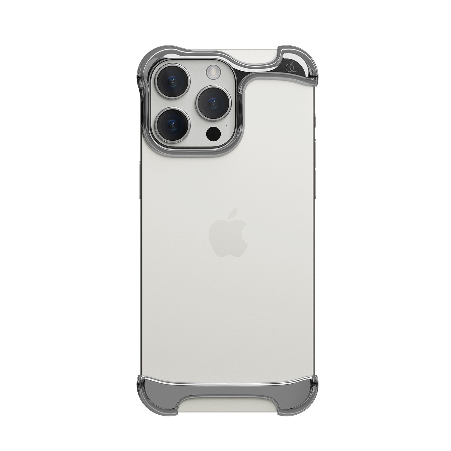 アルミバンパー ケース [ iPhone 16 Pro / 16 Pro Max 用 ] アルミ・ミラーシルバー | アークパルス for iPhone 15 / 15 Pro / 15 Pluse / 15 Pro Max