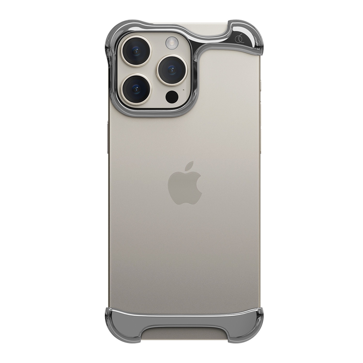 アルミバンパー ケース [ iPhone 16 Pro / 16 Pro Max 用 ] アルミ・ミラーシルバー | アークパルス for iPhone 15 / 15 Pro / 15 Pluse / 15 Pro Max
