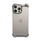 アルミバンパー ケース [ iPhone 16 Pro / 16 Pro Max 用 ] アルミ・ミラーシルバー | アークパルス for iPhone 15 / 15 Pro / 15 Pluse / 15 Pro Max