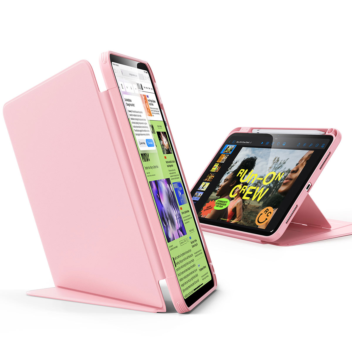 Flip ペンホルダー付きハイブリッドケース for iPad（A16/第10世代）