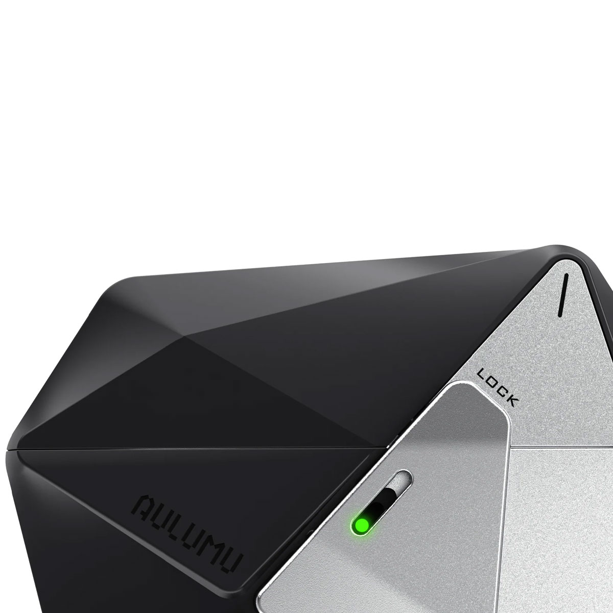 AULUMU A39 ダイヤカット幾何学ケース for AirPods Pro 3（ロック