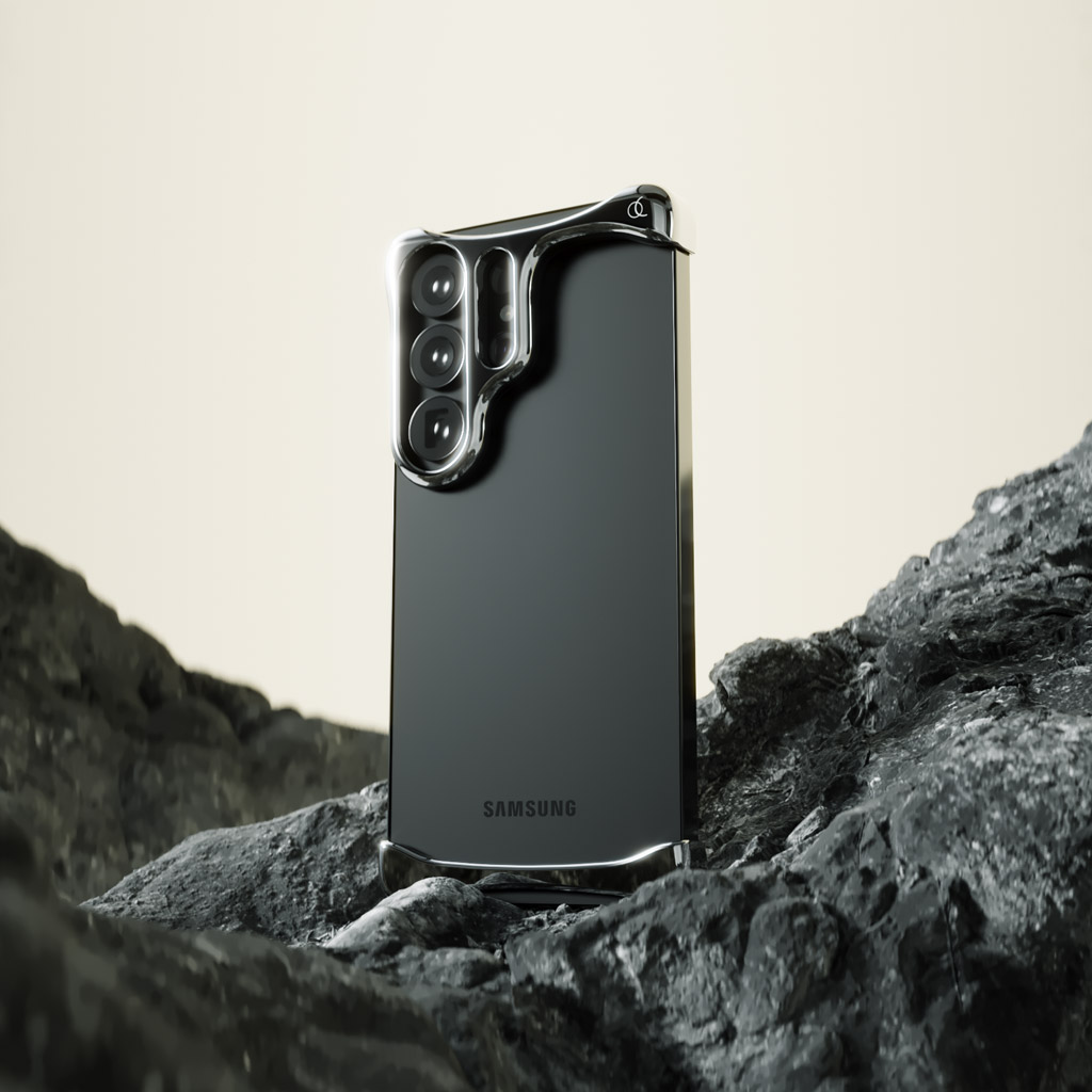 [ Galaxy S26 Ultra 用 ] アルミ・グラファイト バンパー ケース | アークパルス ＜予約受付中＞