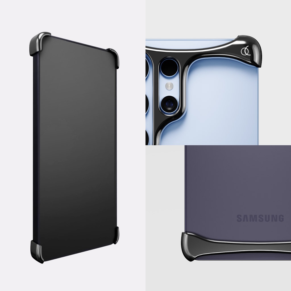 [ Galaxy S26 Ultra 用 ] アルミ・グラファイト バンパー ケース | アークパルス ＜予約受付中＞