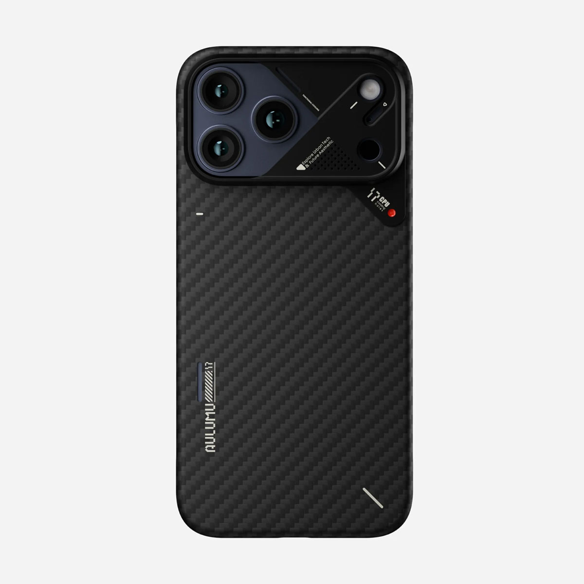 【究極のミニマル感】A17 アラミド繊維 MagSafe対応ウルトラスリムケース for iPhone 17 Pro / 17 Pro Max