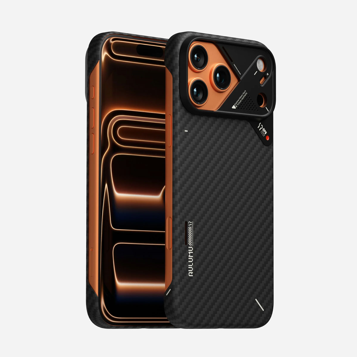 【究極のミニマル感】A17 アラミド繊維 MagSafe対応ウルトラスリムケース for iPhone 17 Pro / 17 Pro Max