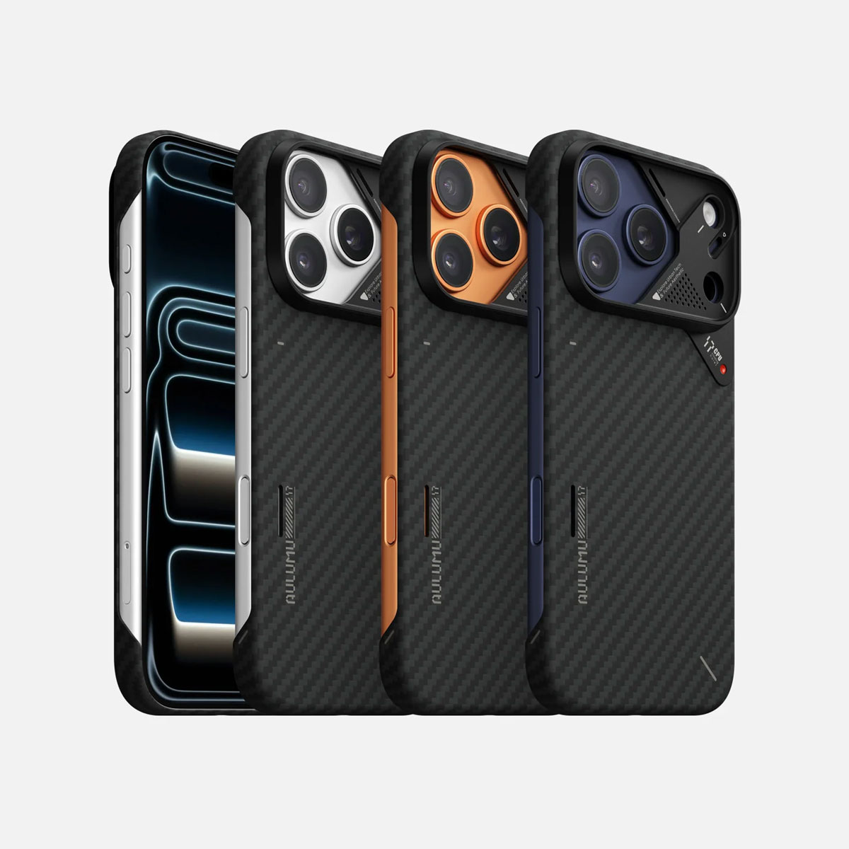 【究極のミニマル感】A17 アラミド繊維 MagSafe対応ウルトラスリムケース for iPhone 17 Pro / 17 Pro Max