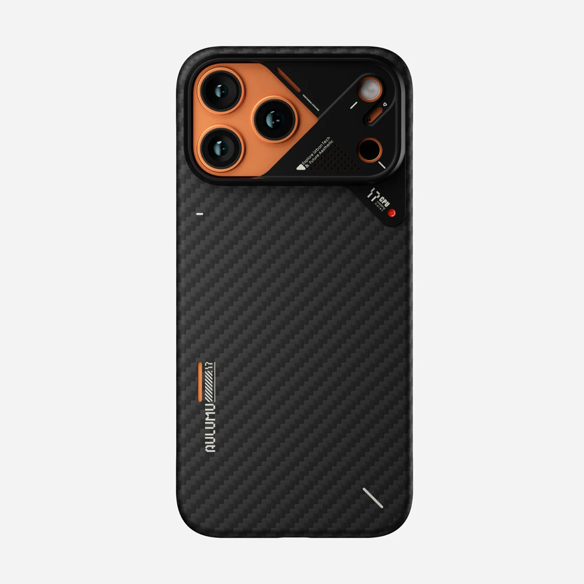 【究極のミニマル感】A17 アラミド繊維 MagSafe対応ウルトラスリムケース for iPhone 17 Pro / 17 Pro Max