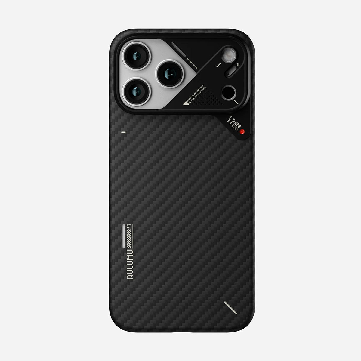 【究極のミニマル感】A17 アラミド繊維 MagSafe対応ウルトラスリムケース for iPhone 17 Pro / 17 Pro Max