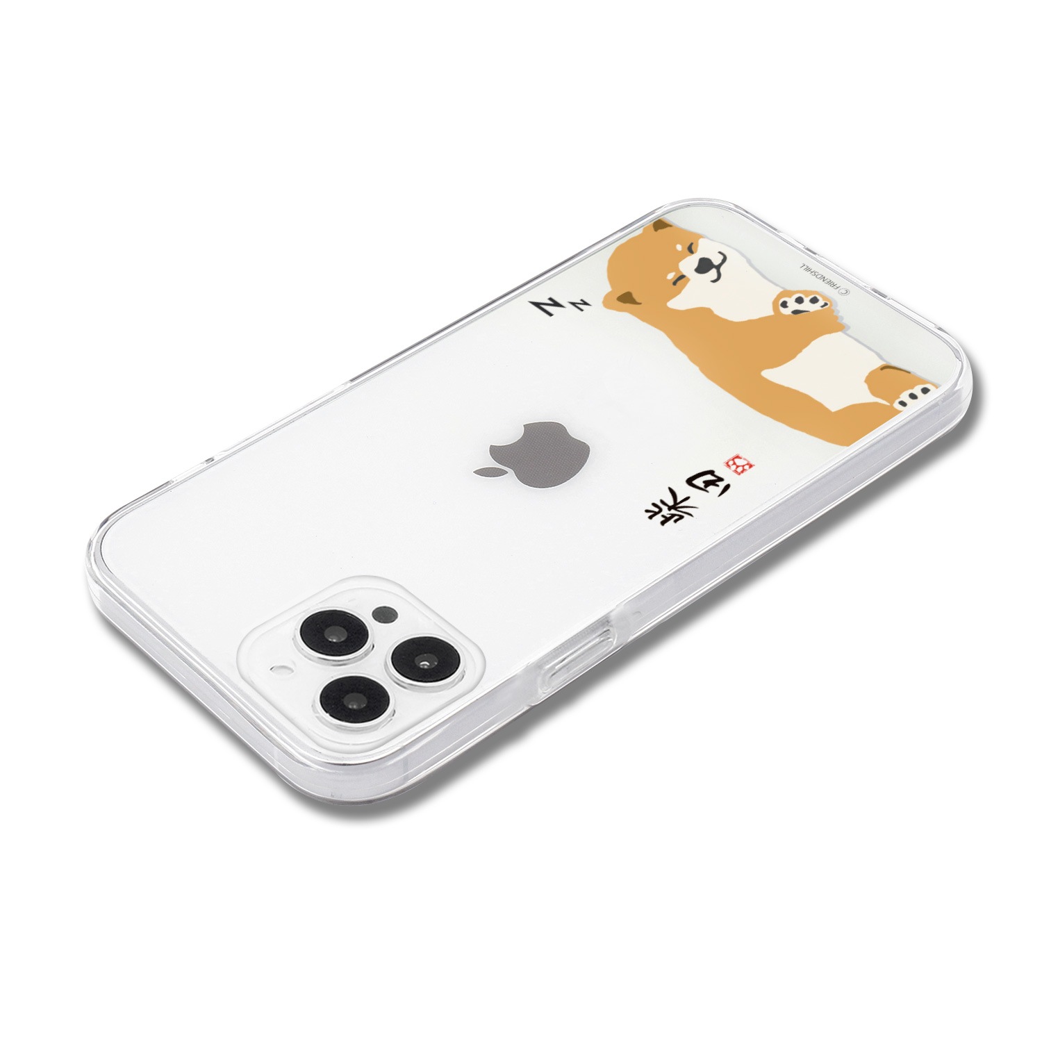 [iPhone 13 Pro / 13 / 13 mini 用] クリア ソフトケース しばたさん カバー 公式ライセンス品