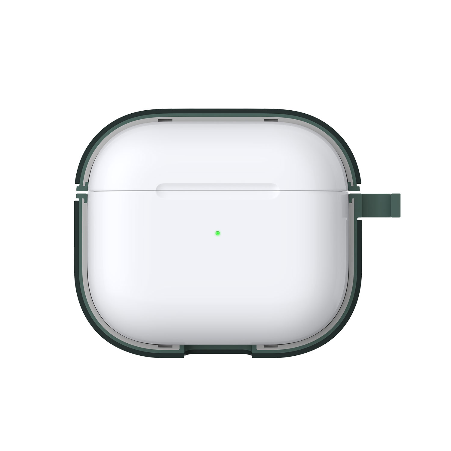 araree ハイブリッドケース for AirPods（第3世代） DUPLE [カラビナ付き]