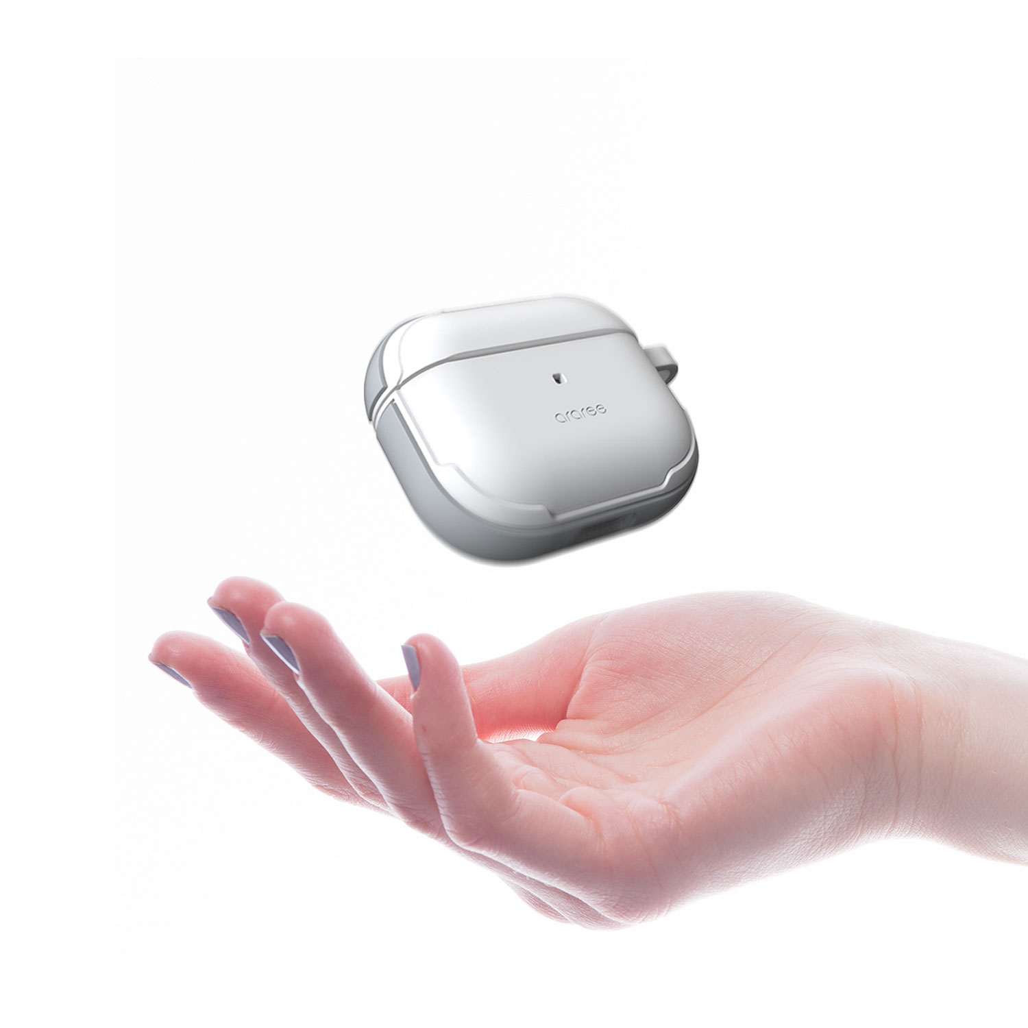 araree ハイブリッドケース for AirPods（第3世代） DUPLE [カラビナ付き]