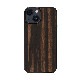 Man&Wood 天然木ケース [ iPhone 14 Plus / 14 Pro Max ] Ebony 木製