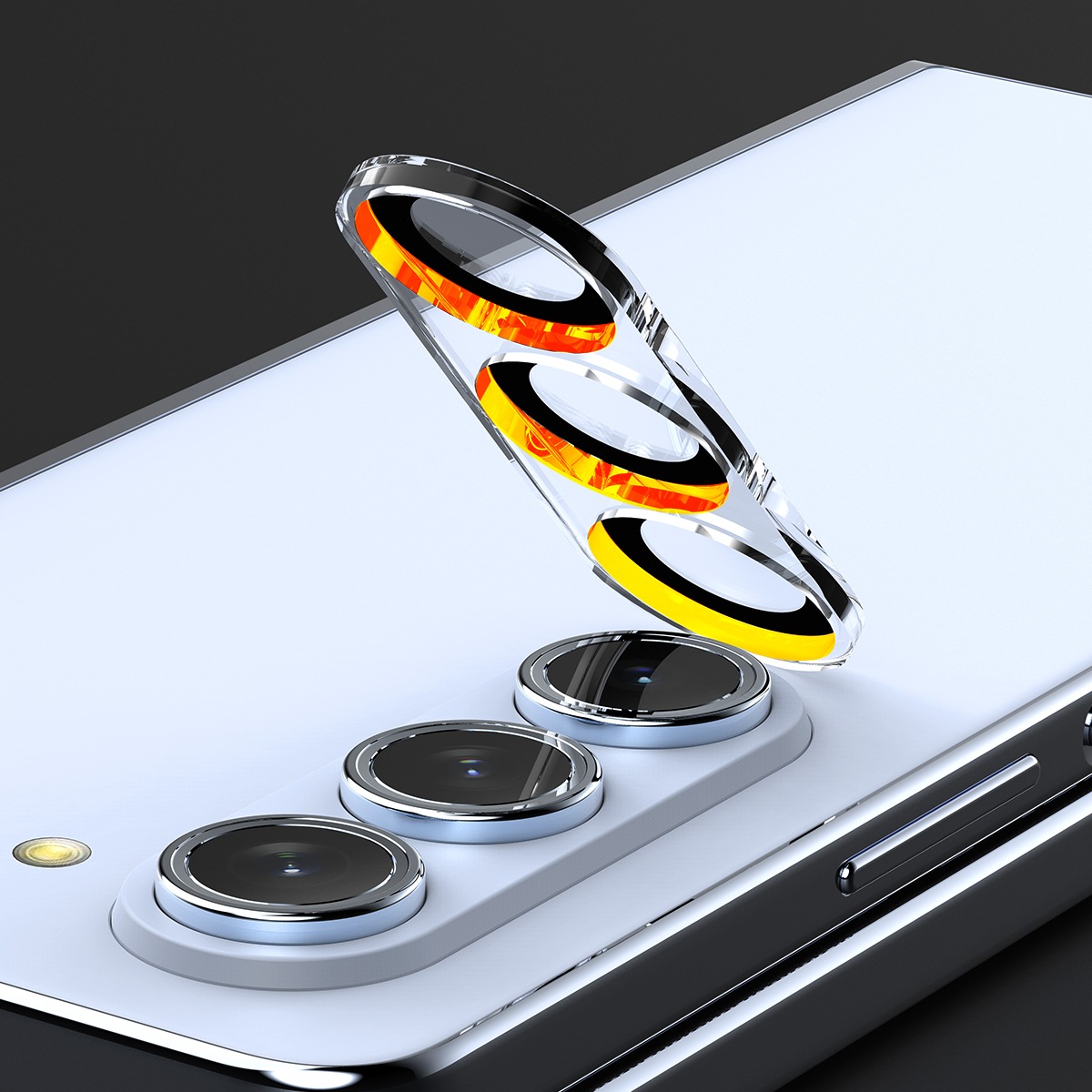 araree CORE CM カメラ専用 強化ガラスフィルム（2枚入り） for Galaxy Z Fold5