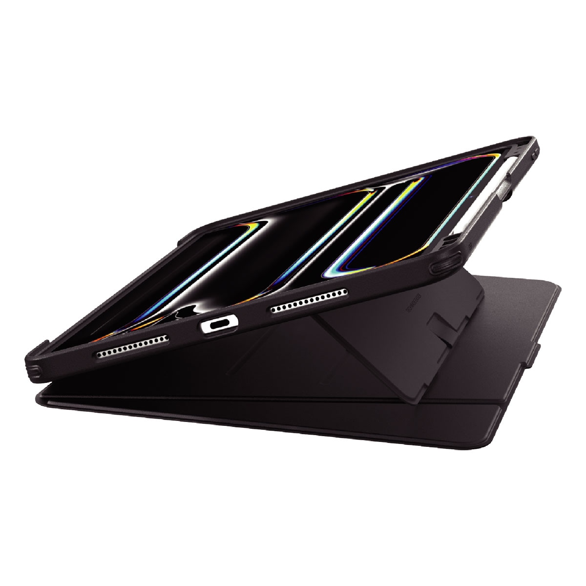 Flip ペンホルダー付き ハイブリッドケース for iPad Pro 13インチ / Air 13インチ