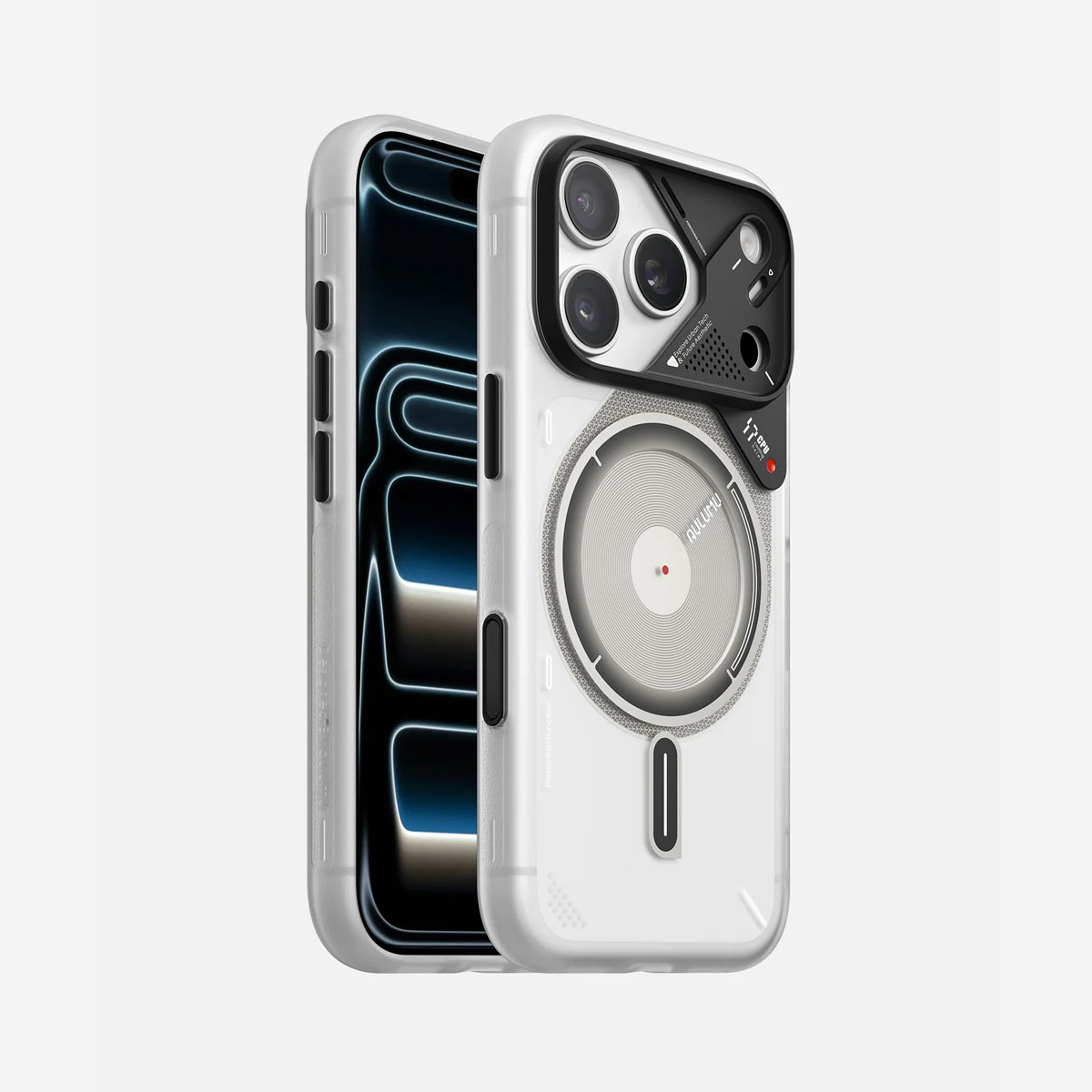 【半透明×近未来フォルム】A17 フロスト MagSafe対応ケース for iPhone 17 Pro / 17 Pro Max ＜予約受付中＞