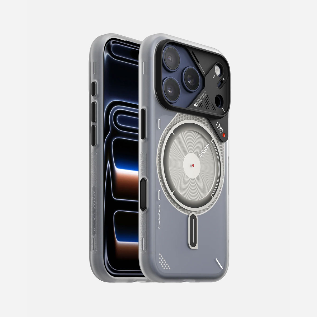 【半透明×近未来フォルム】A17 フロスト MagSafe対応ケース for iPhone 17 Pro / 17 Pro Max ＜予約受付中＞