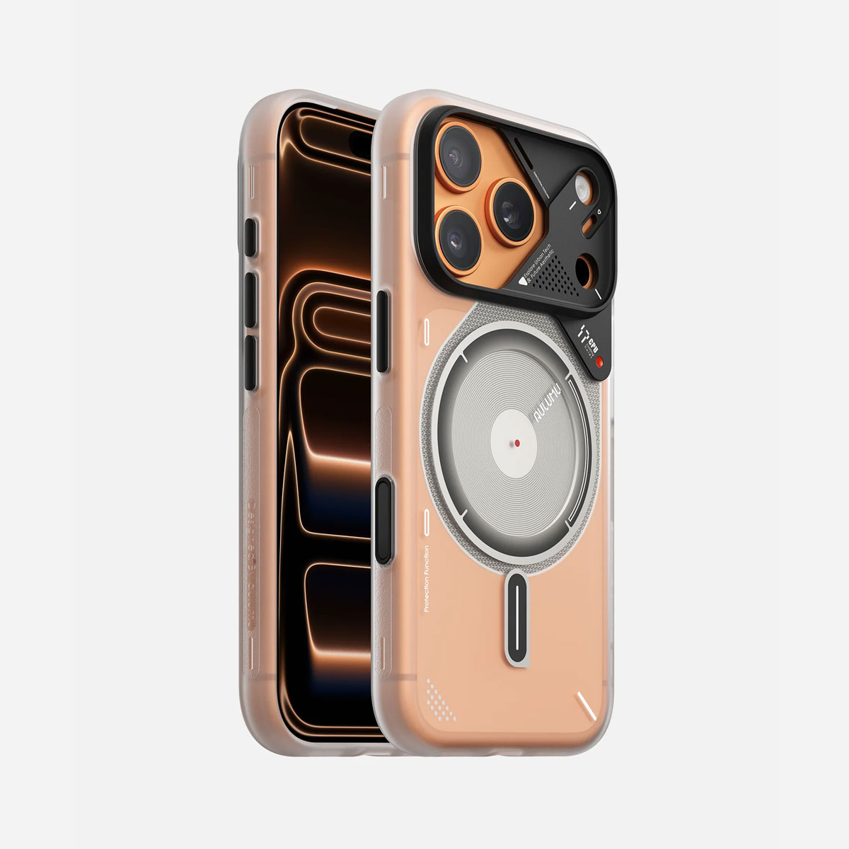 【半透明×近未来フォルム】A17 フロスト MagSafe対応ケース for iPhone 17 Pro / 17 Pro Max ＜予約受付中＞