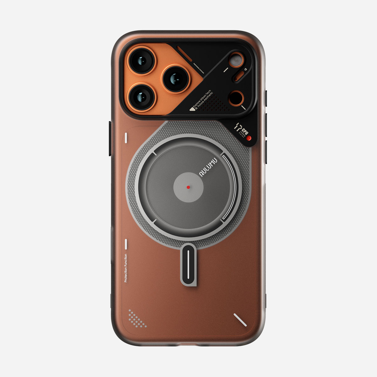 【半透明×近未来フォルム】A17 フロスト MagSafe対応ケース for iPhone 17 Pro / 17 Pro Max ＜予約受付中＞