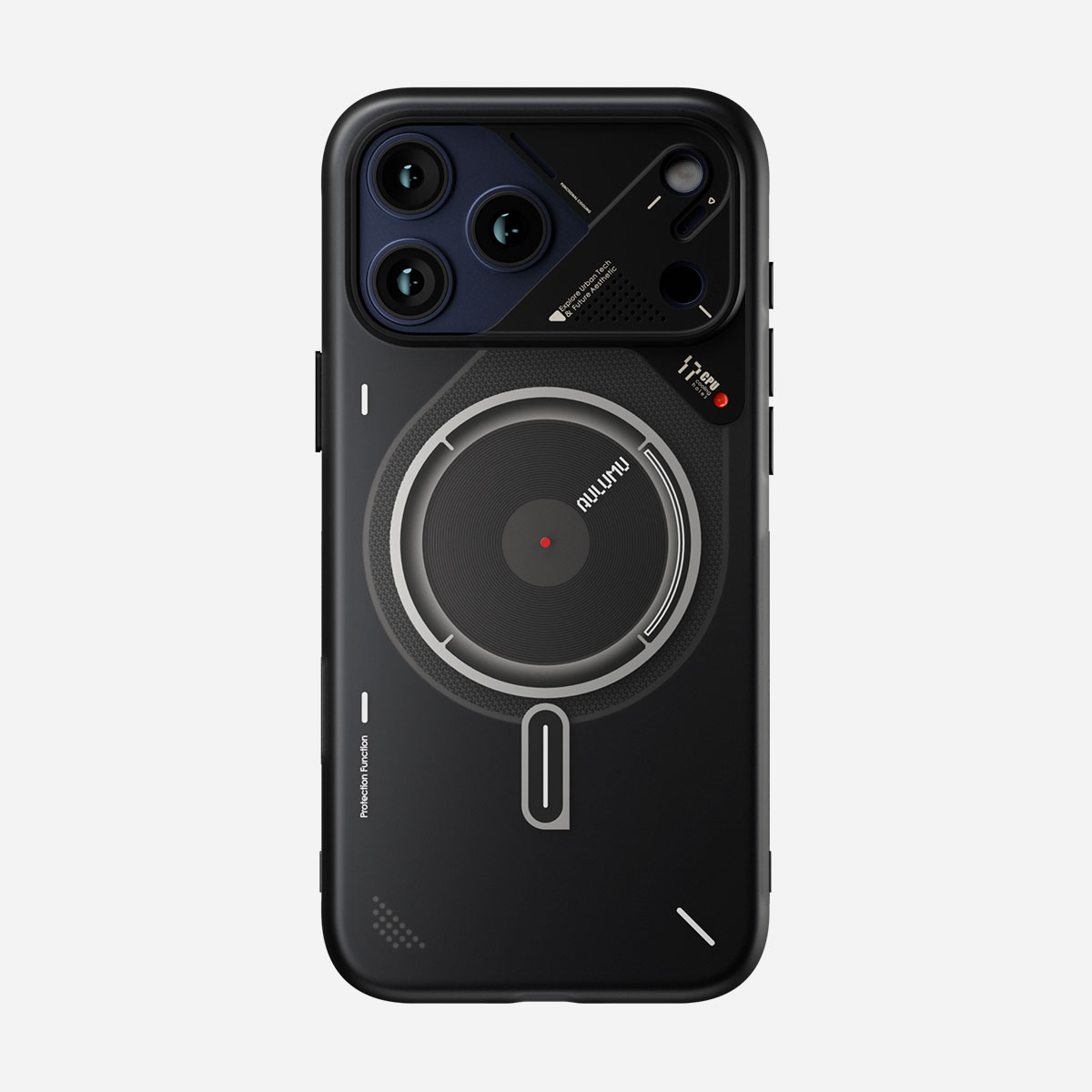 【半透明×近未来フォルム】A17 フロスト MagSafe対応ケース for iPhone 17 Pro / 17 Pro Max ＜予約受付中＞
