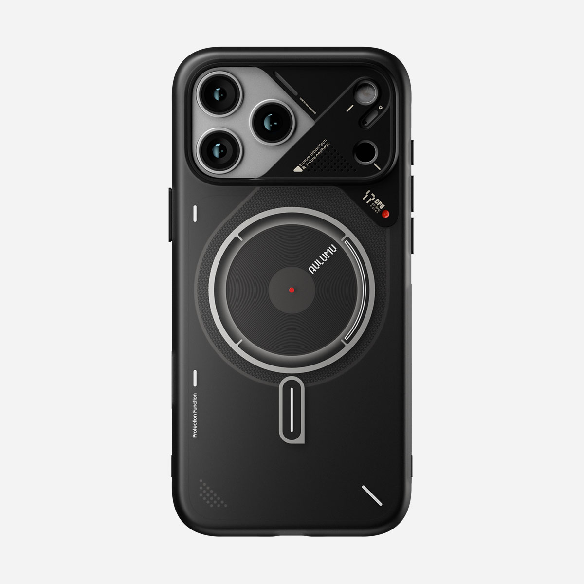 【半透明×近未来フォルム】A17 フロスト MagSafe対応ケース for iPhone 17 Pro / 17 Pro Max ＜予約受付中＞