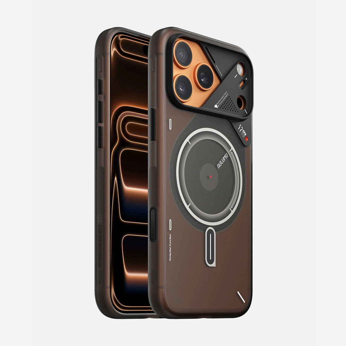 【半透明×近未来フォルム】A17 フロスト MagSafe対応ケース for iPhone 17 Pro / 17 Pro Max ＜予約受付中＞