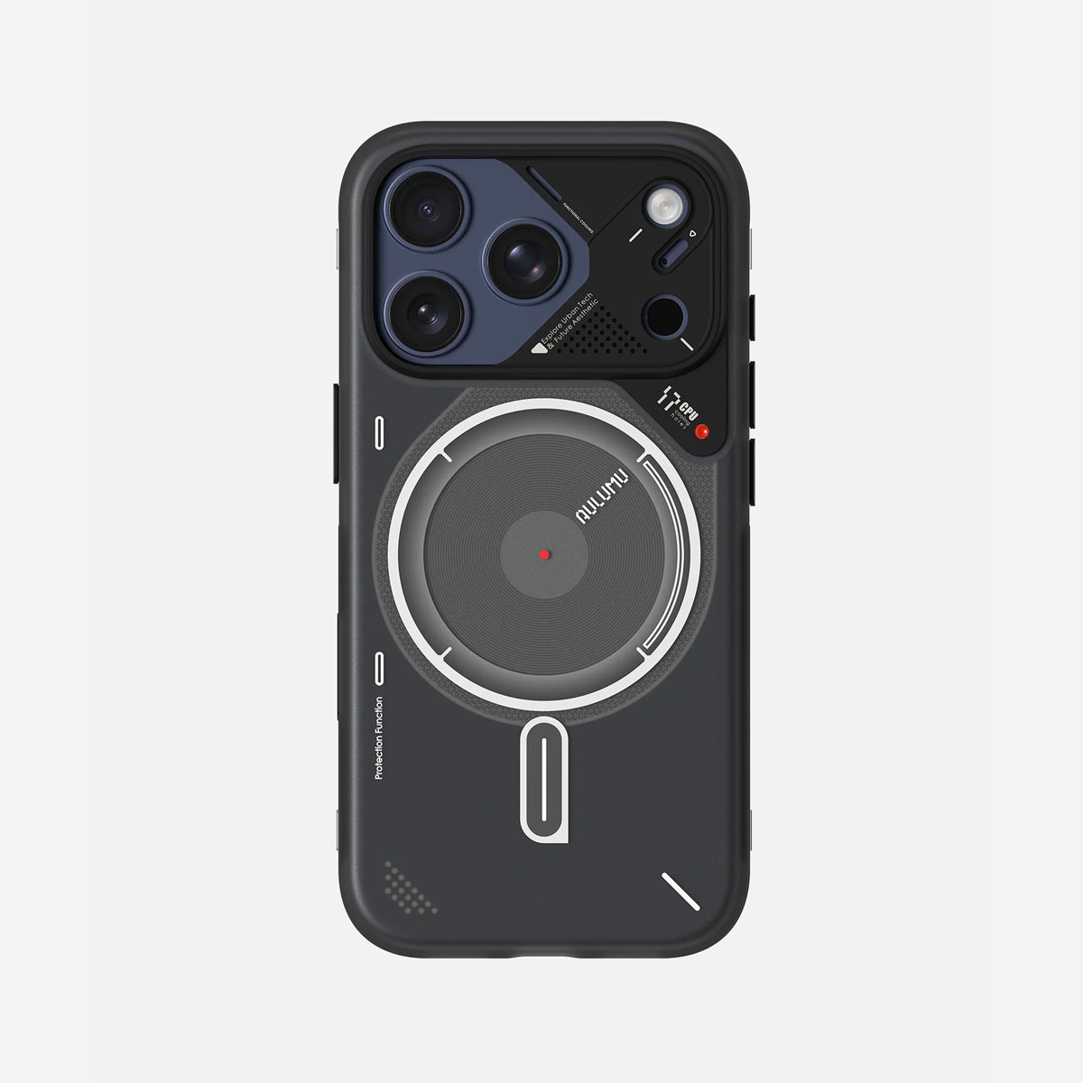 【半透明×近未来フォルム】A17 フロスト MagSafe対応ケース for iPhone 17 Pro / 17 Pro Max ＜予約受付中＞