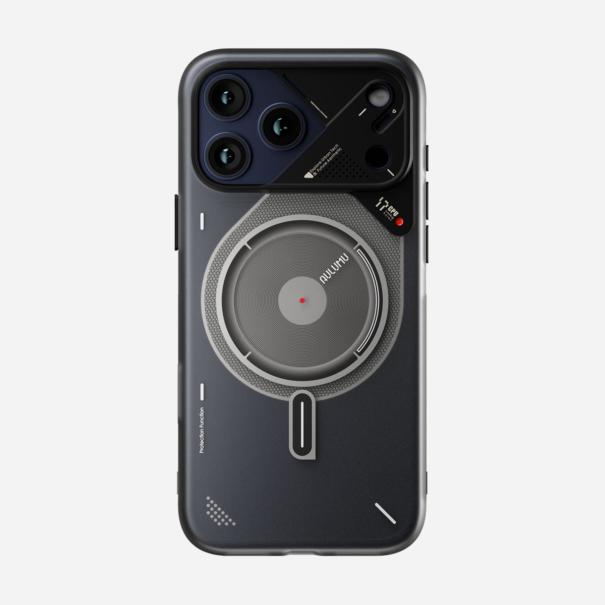 【半透明×近未来フォルム】A17 フロスト MagSafe対応ケース for iPhone 17 Pro / 17 Pro Max ＜予約受付中＞