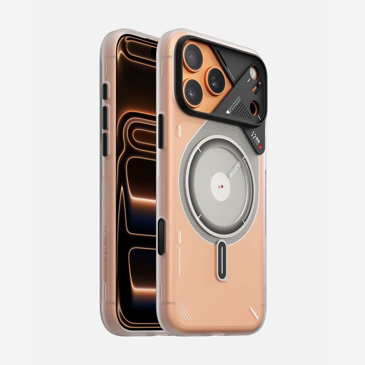 【半透明×近未来フォルム】A17 フロスト MagSafe対応ケース for iPhone 17 Pro / 17 Pro Max ＜予約受付中＞