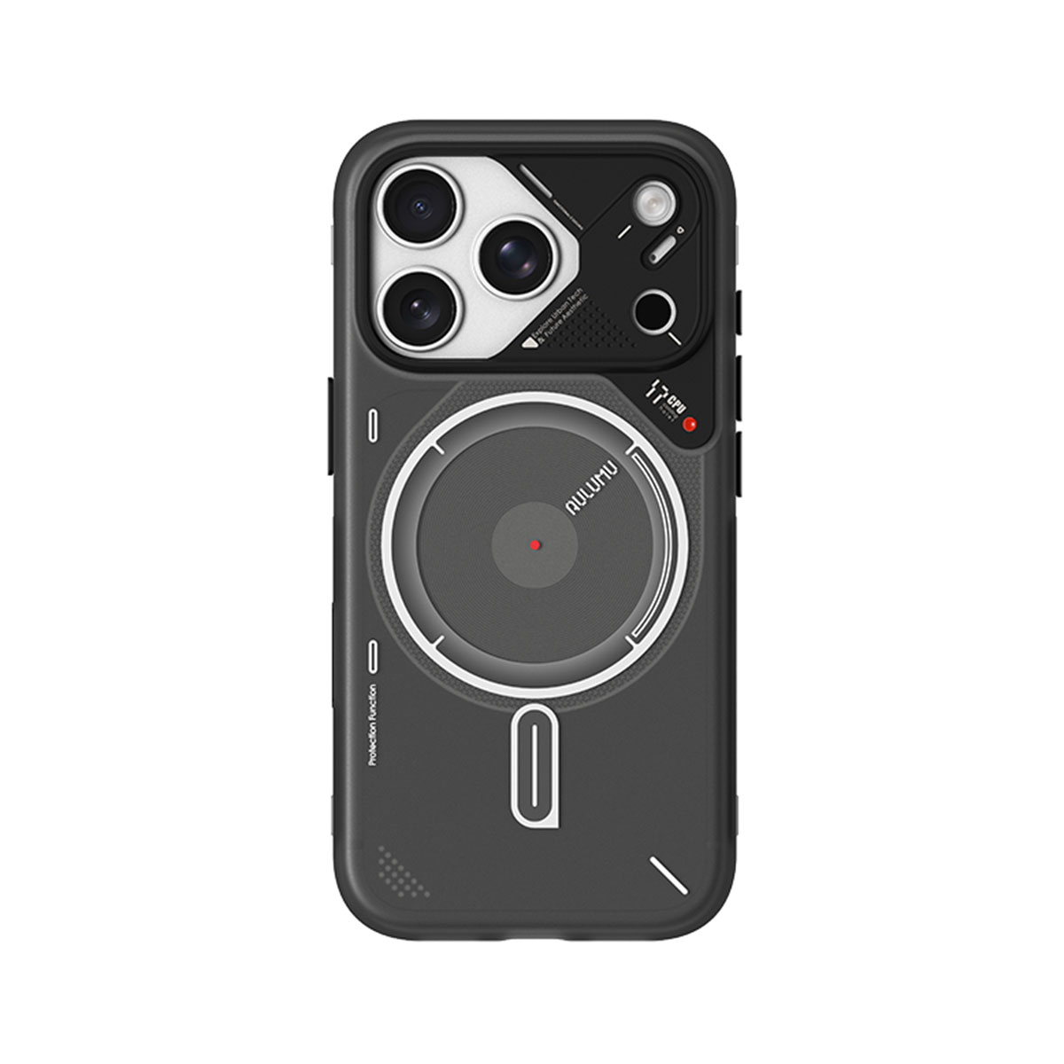 【半透明×近未来フォルム】A17 フロスト MagSafe対応ケース for iPhone 17 Pro / 17 Pro Max ＜予約受付中＞