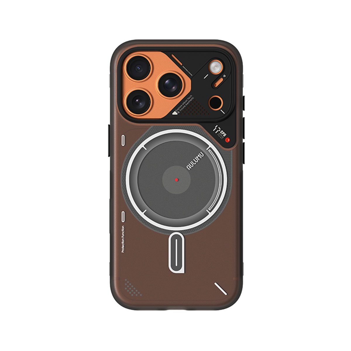 【半透明×近未来フォルム】A17 フロスト MagSafe対応ケース for iPhone 17 Pro / 17 Pro Max ＜予約受付中＞