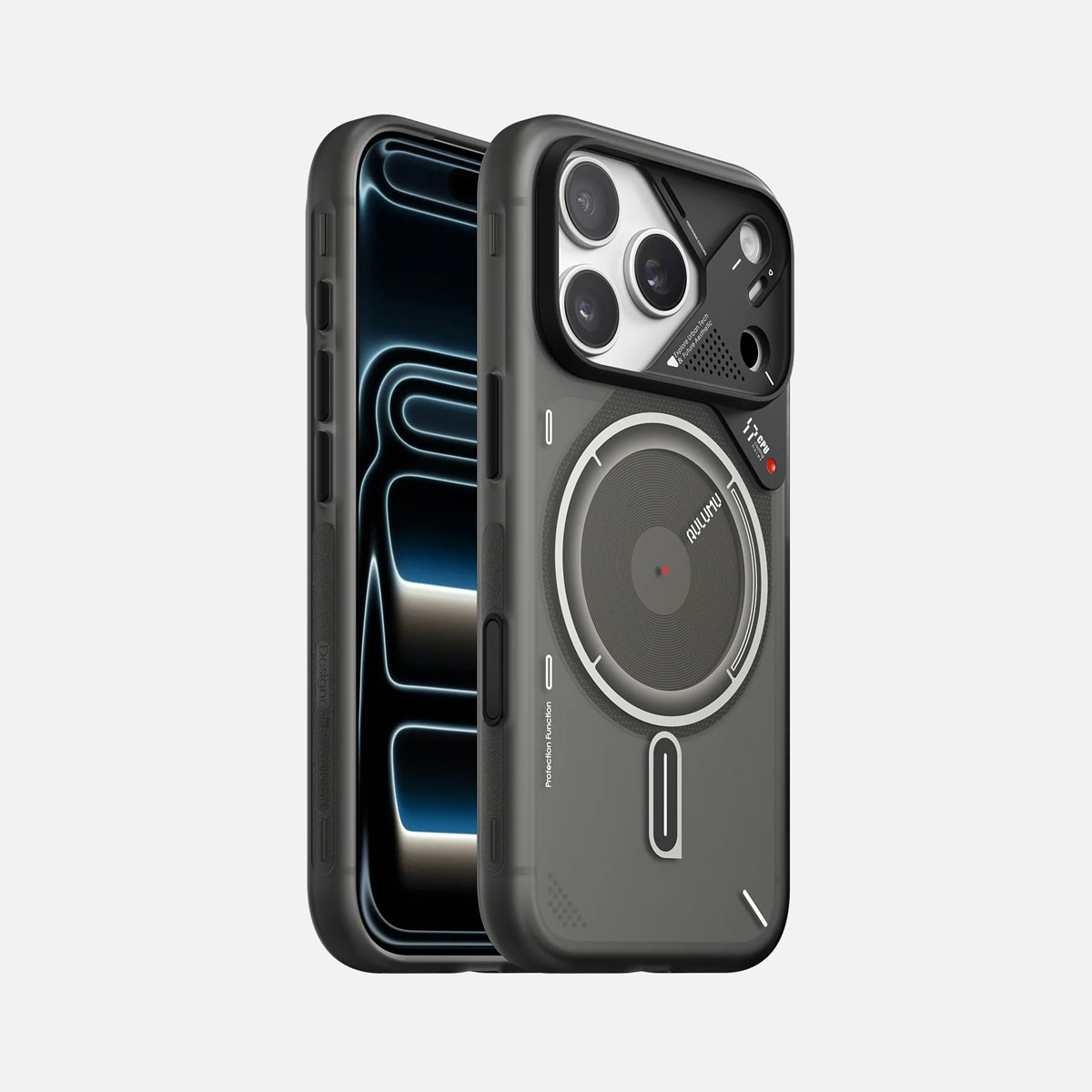 【半透明×近未来フォルム】A17 フロスト MagSafe対応ケース for iPhone 17 Pro / 17 Pro Max ＜予約受付中＞