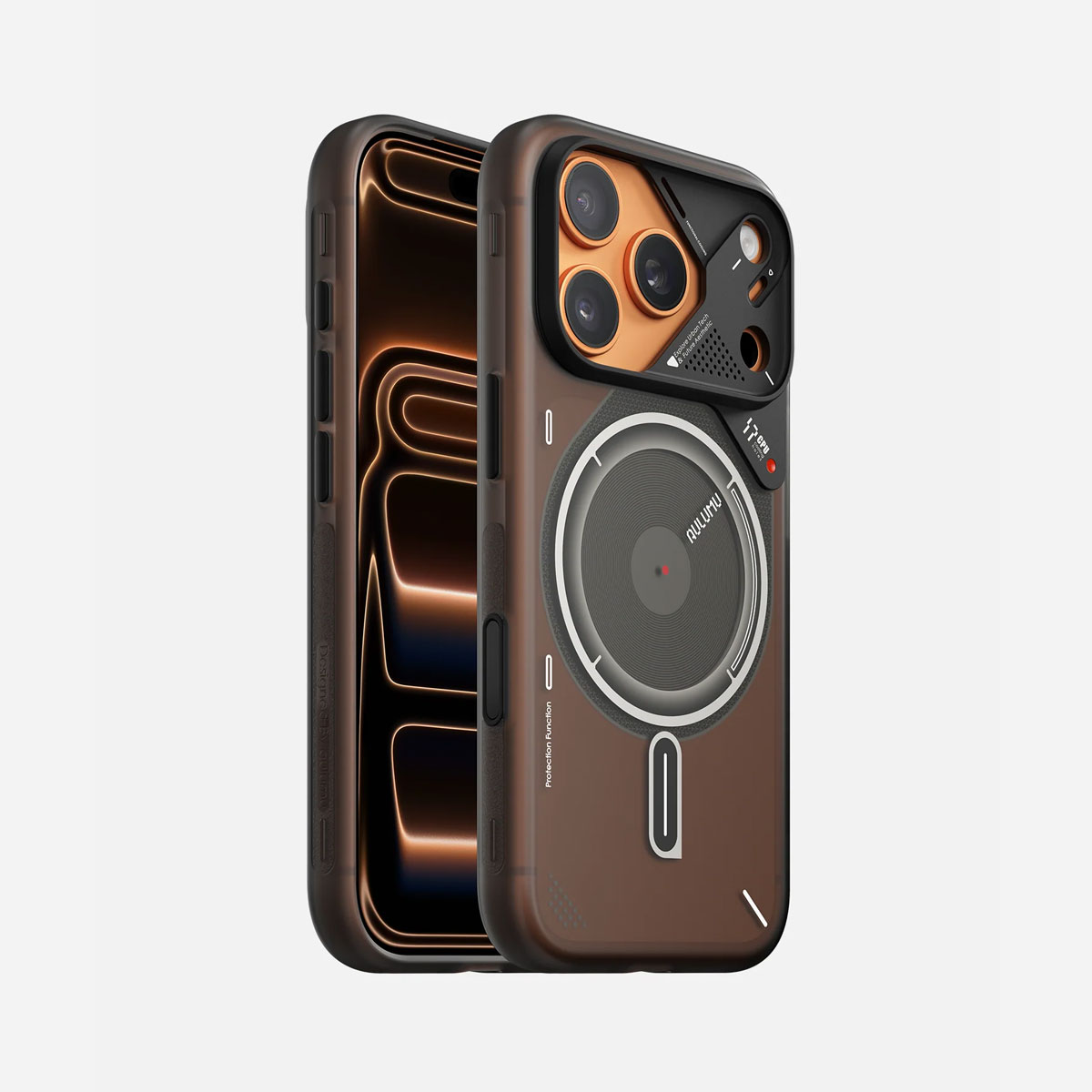 【半透明×近未来フォルム】A17 フロスト MagSafe対応ケース for iPhone 17 Pro / 17 Pro Max ＜予約受付中＞