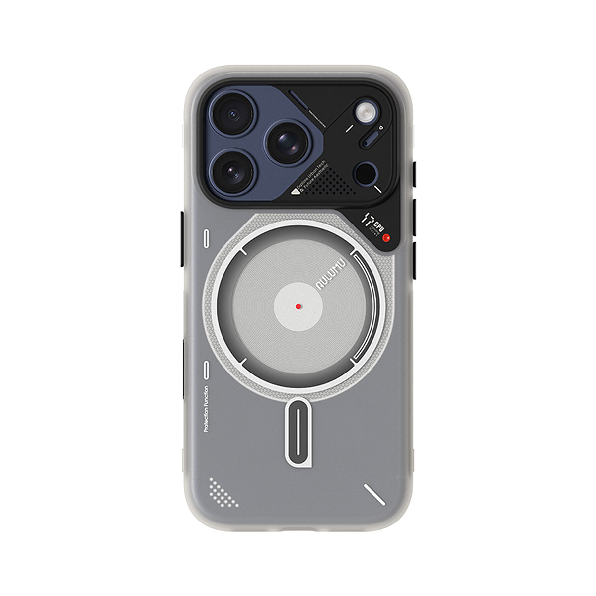 【半透明×近未来フォルム】A17 フロスト MagSafe対応ケース for iPhone 17 Pro / 17 Pro Max ＜予約受付中＞