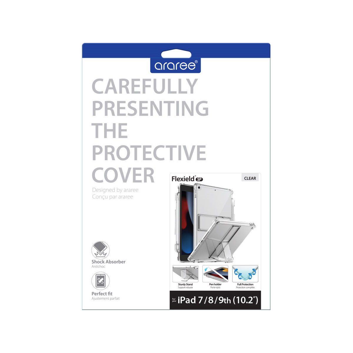 araree（アラリー） araree FLEXIELD ペンホルダー付き スタンドケース