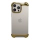 アルミバンパー ケース [ iPhone 15 Pro / 15 Pro Max 用 ] アルミ・ミラーゴールド | アークパルス 