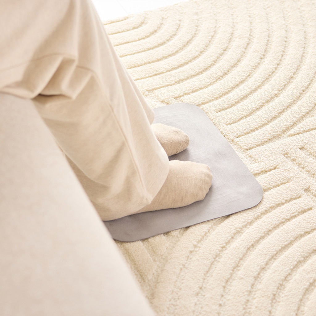 [インクで温める] EXTRA ヒーティングパッド スエード 30x30cm